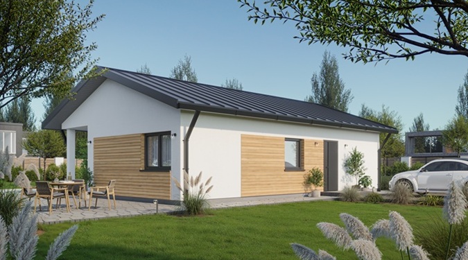 Explore a modern prefab home designed for efficiency, affordability, and modern living.